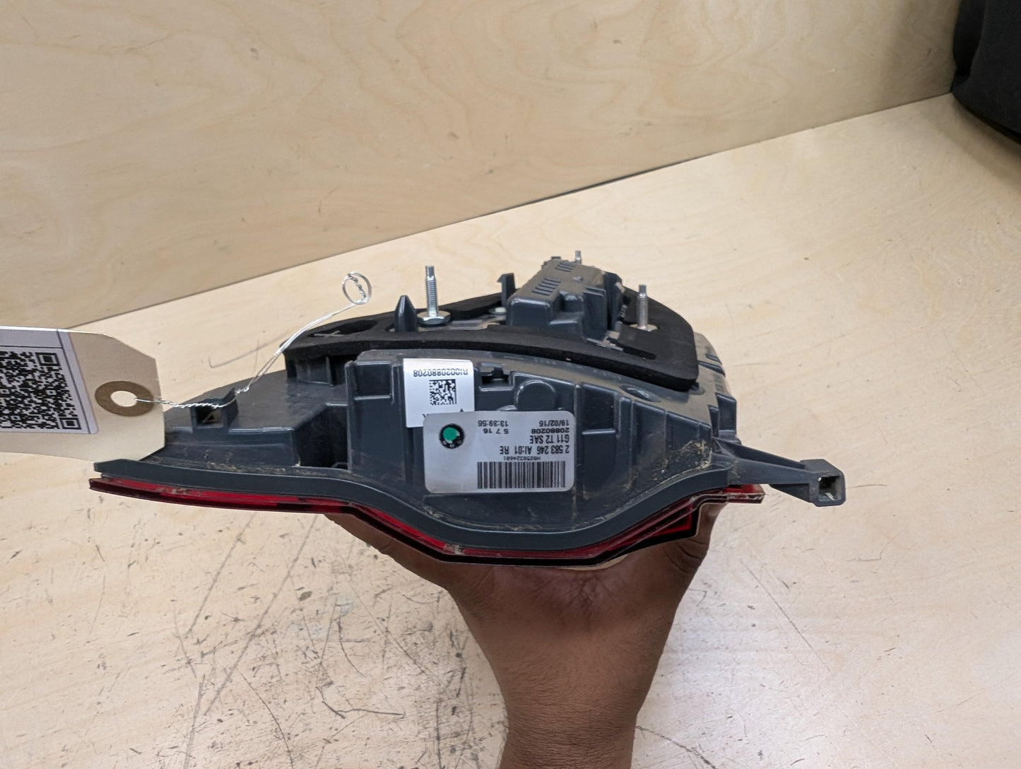 16-19 OEM BMW G11 G12 740 750 Rear Right Passenger Trunk Inner Stop Tail Light