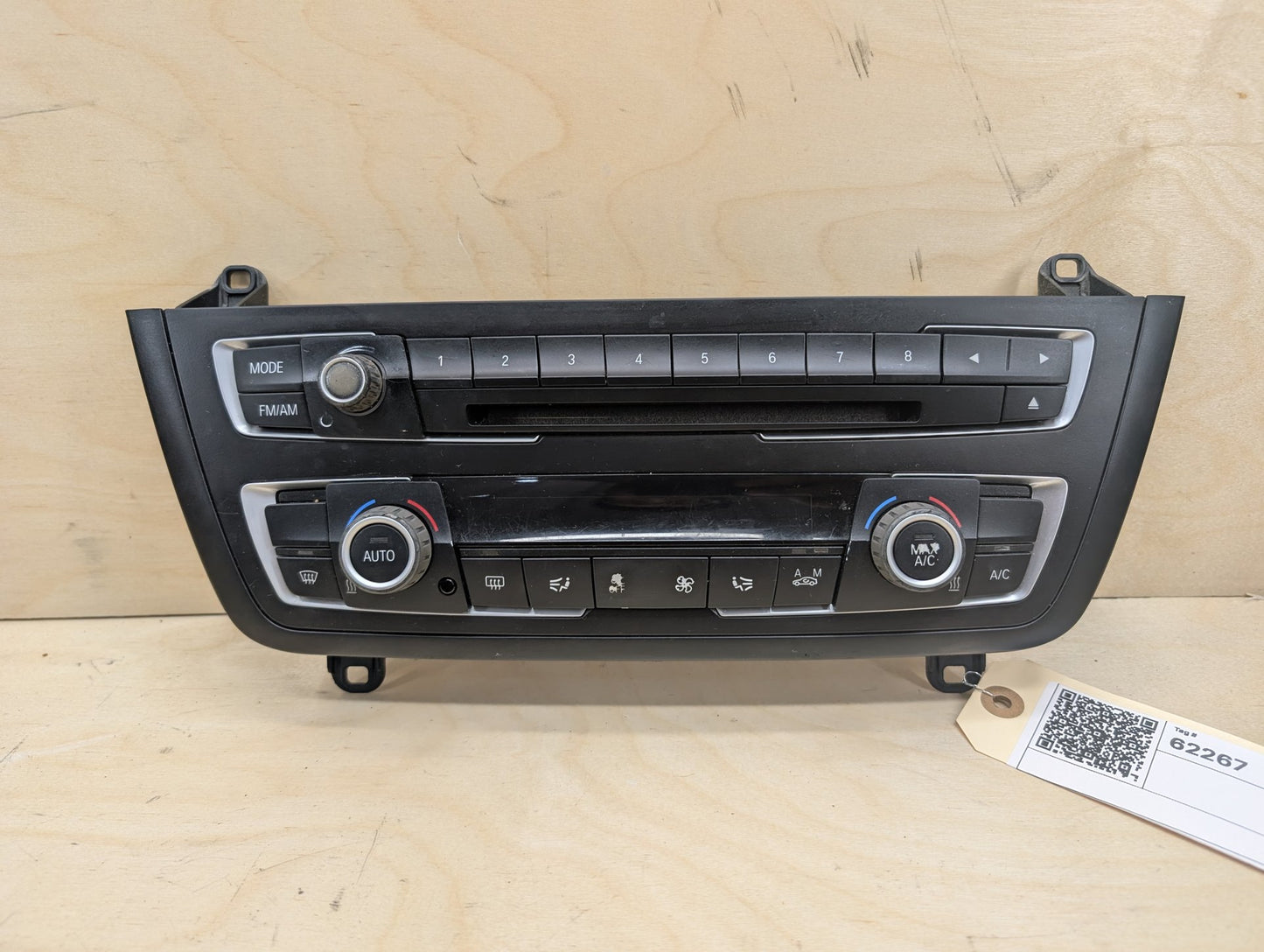 2012-2018 BMW 335i F30 Front AC Heater Climate Control Switch 9226784