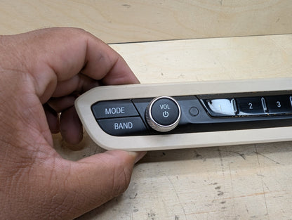 OEM BMW G20 G22 G23 G26 330 M340 430 Audio Control Radio Switch Button Beige