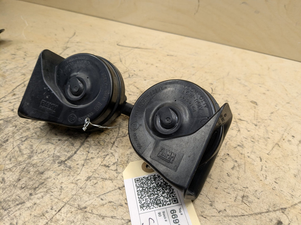 2007-2013 BMW 335i E92 Alarm Horns SET 7159420 OEM