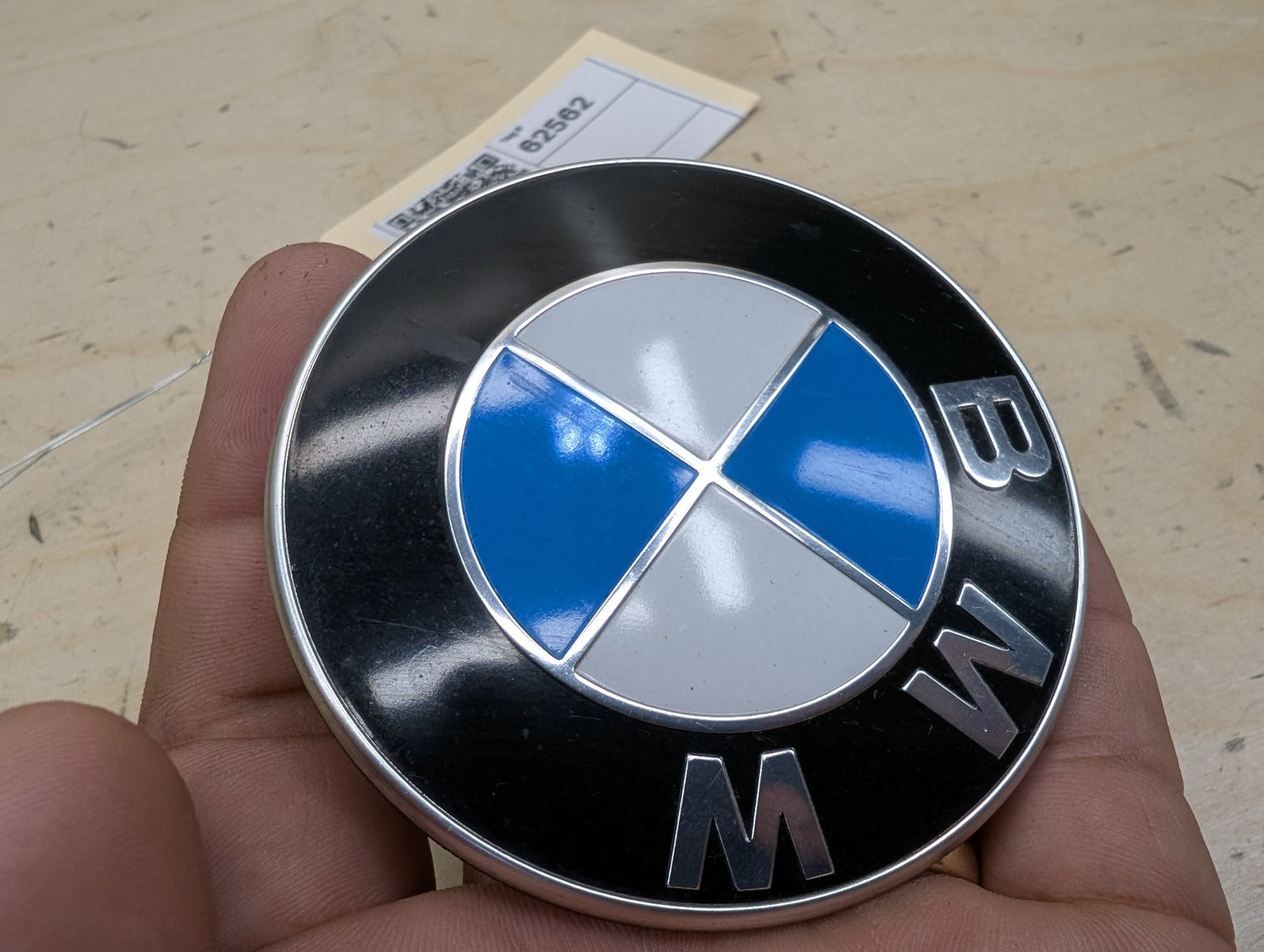 OEM BMW E90 F02 F22 F30 F32 F36 F80 F87 M3 M4 Rear Trunk Lid Round Emblem 74mm