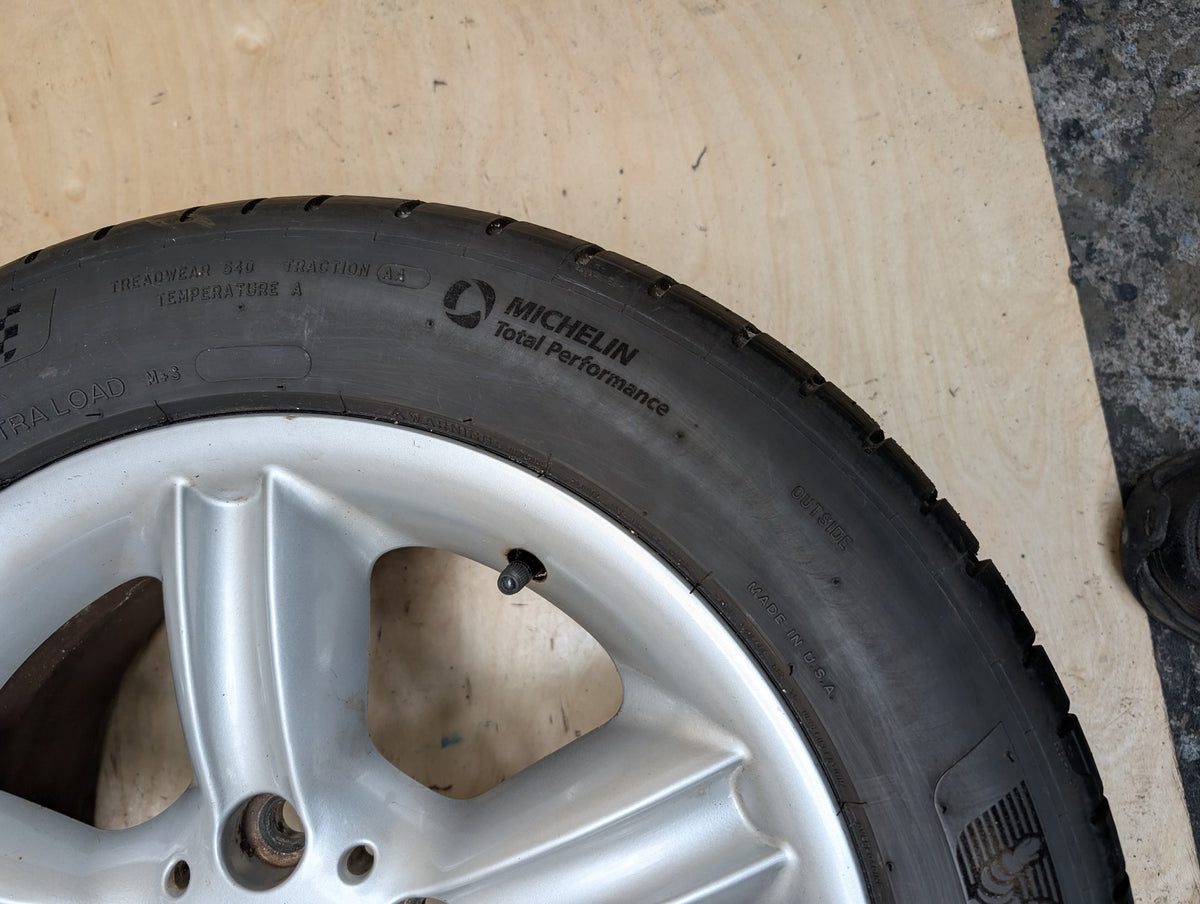 OEM BMW E36 Z3 2.8 3.0 E46 325Ci Wheels Rims 7JX16 ET:46 Star Spoke Style 55 SET