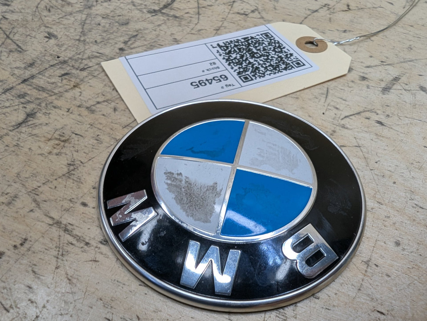 OEM BMW E85 F06 F10 F12 F13 Hood Trunk Emblem Badge Symbol Logo D=82 MM 7057794