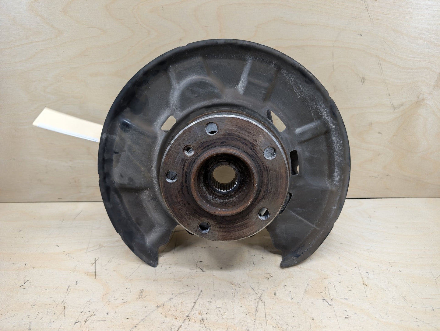 2009-2011 BMW E90 328 335 LCI Rear Left Driver Spindle Knuckle w Bearing 6783667