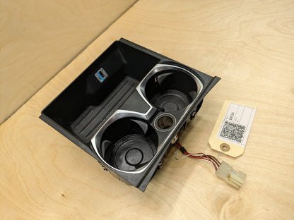 16-19 OEM BMW G11 G12 740 750 M760 Center Console Cup Holder USB Charging Port