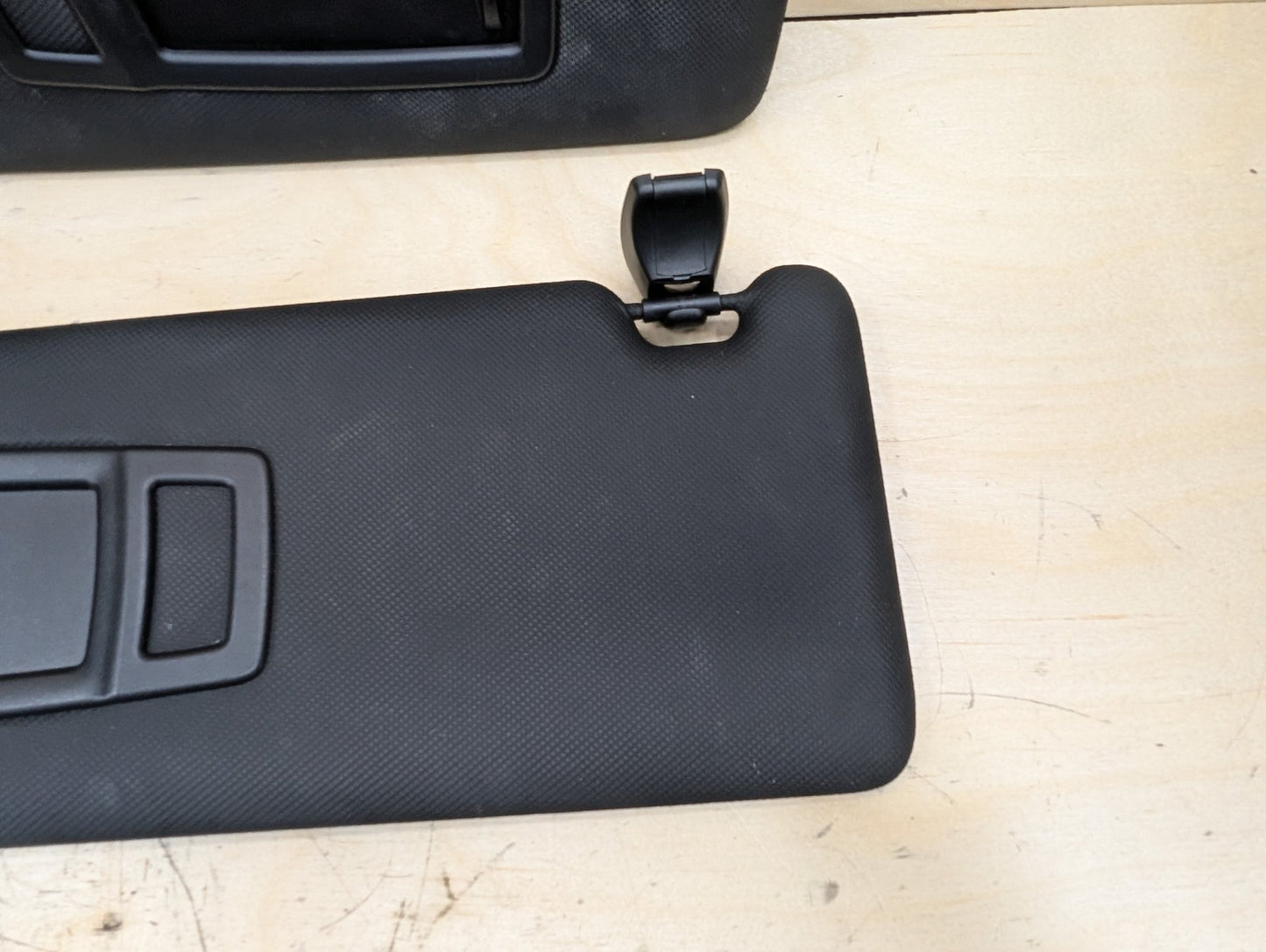 OEM BMW F30 F31 F32 F36 F80 F82 M3 M4 Left Right Interior Sun Visor PAIR Black