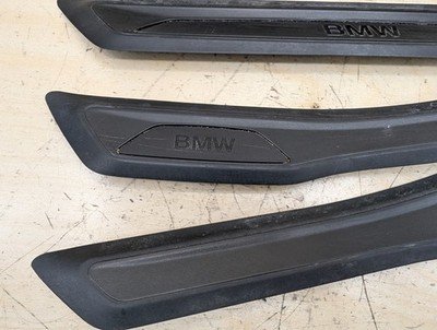 2012-2018 BMW 320i F30 Front Rear Left Right Scuff Plate Door Sill SET 7263315