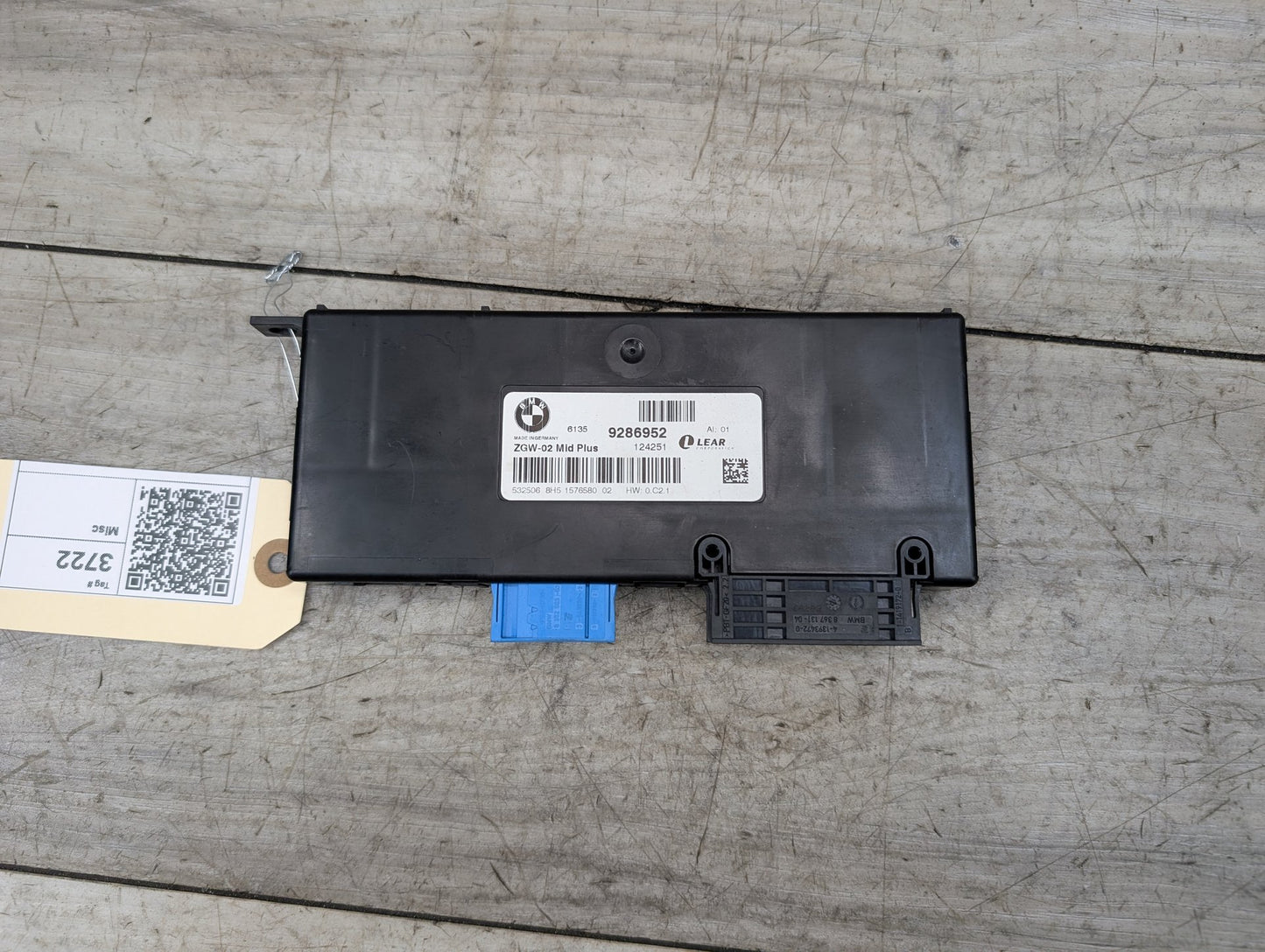 2011 - 2017 BMW X3 F25 Gateway Module 9286952 N20B20A