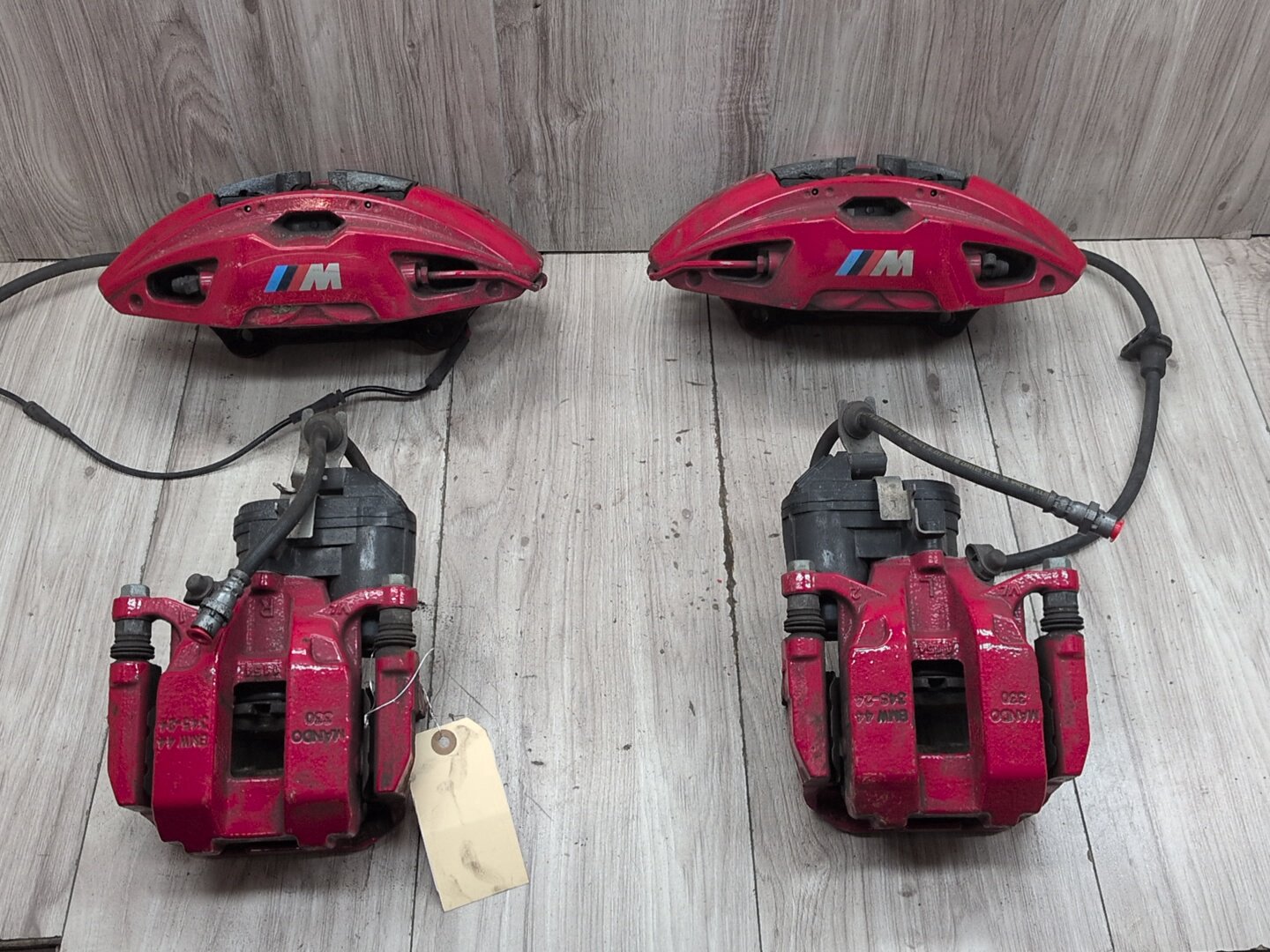 OEM BMW G20 G22 G23 M240 M340 M440 Front Rear Left Right Brake Calipers SET Red