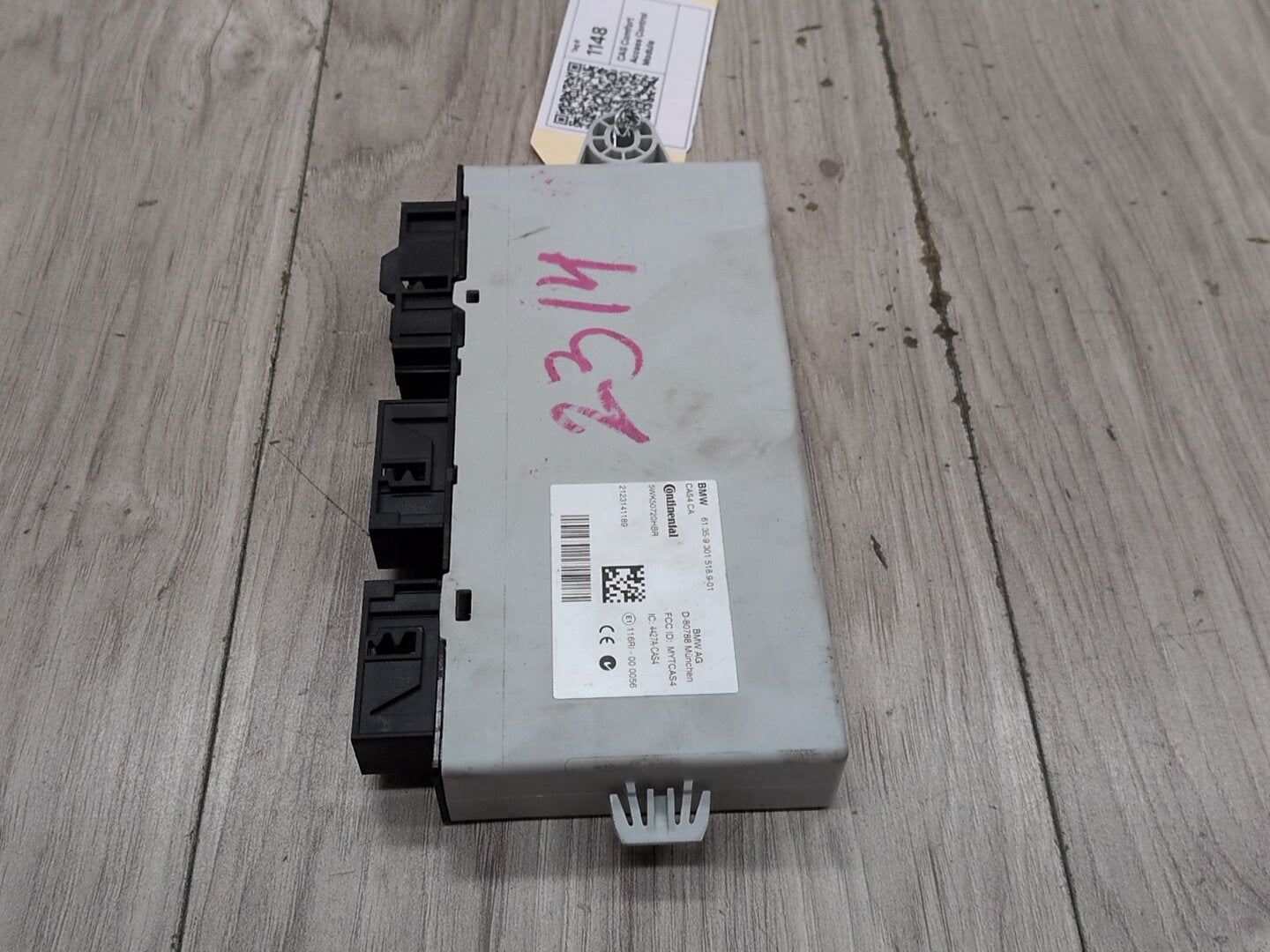 2011 - 2017 BMW X3 F25 CAS Comfort Access Control Module 9301518 N20B20O0