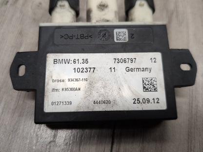 2011-2016 BMW M5 F10 Rear Smart Opener Sensor Module W/ Harness & Strap SET 7273666 OEM