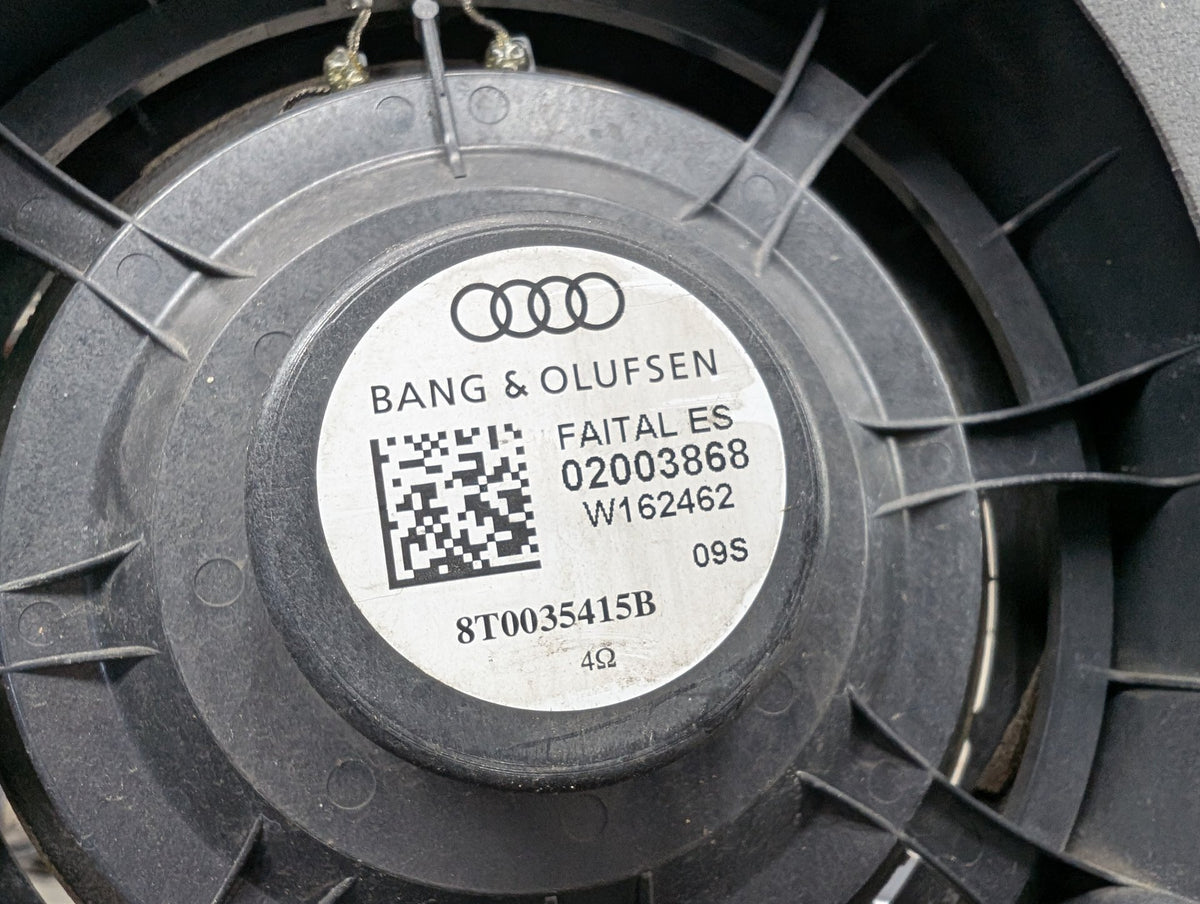 2008-2017 Audi S5 8T Speakers SET 8F1035223A 09-17 OEM AUDI A5 S5 BANG & OLUFSEN Front Rear Door SUB Tweeter Speakers SET OEM