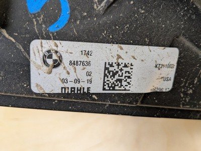 2018-2024 BMW X3 G01 Radiator Fan Shroud Housing w/ Motor 8487636
