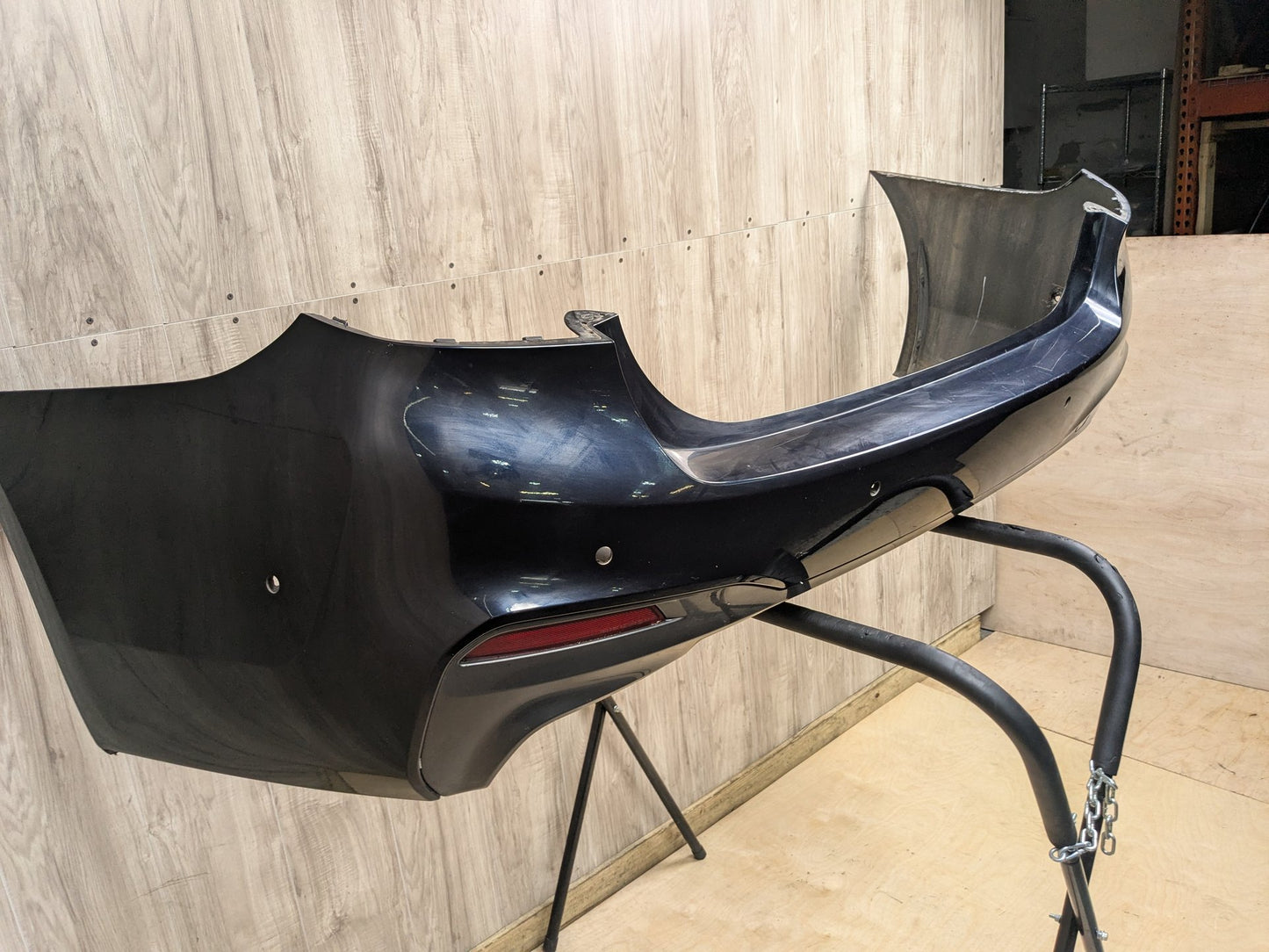 17-20 OEM BMW G30 M550 M SPORT Rear Bumper Cover Panel COMPLETE Black