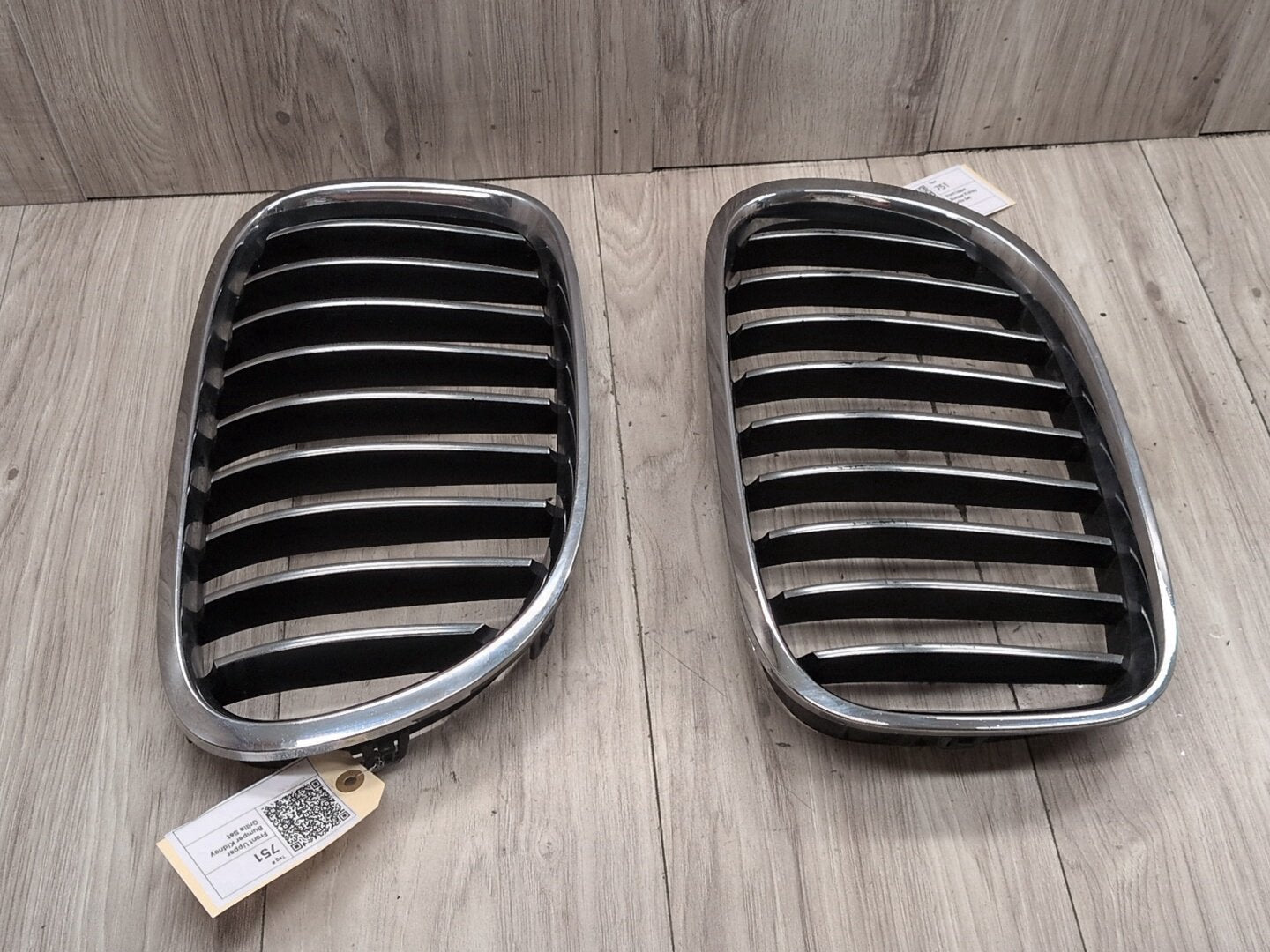 09-15 OEM BMW Front Left Right Driver Passenger M Sport Kidney Grille SET