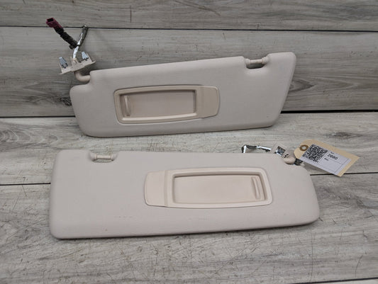 2014 - 2018 BMW X5 F15 Front Left Right Sun Visor SET 8059051 N63B44O1