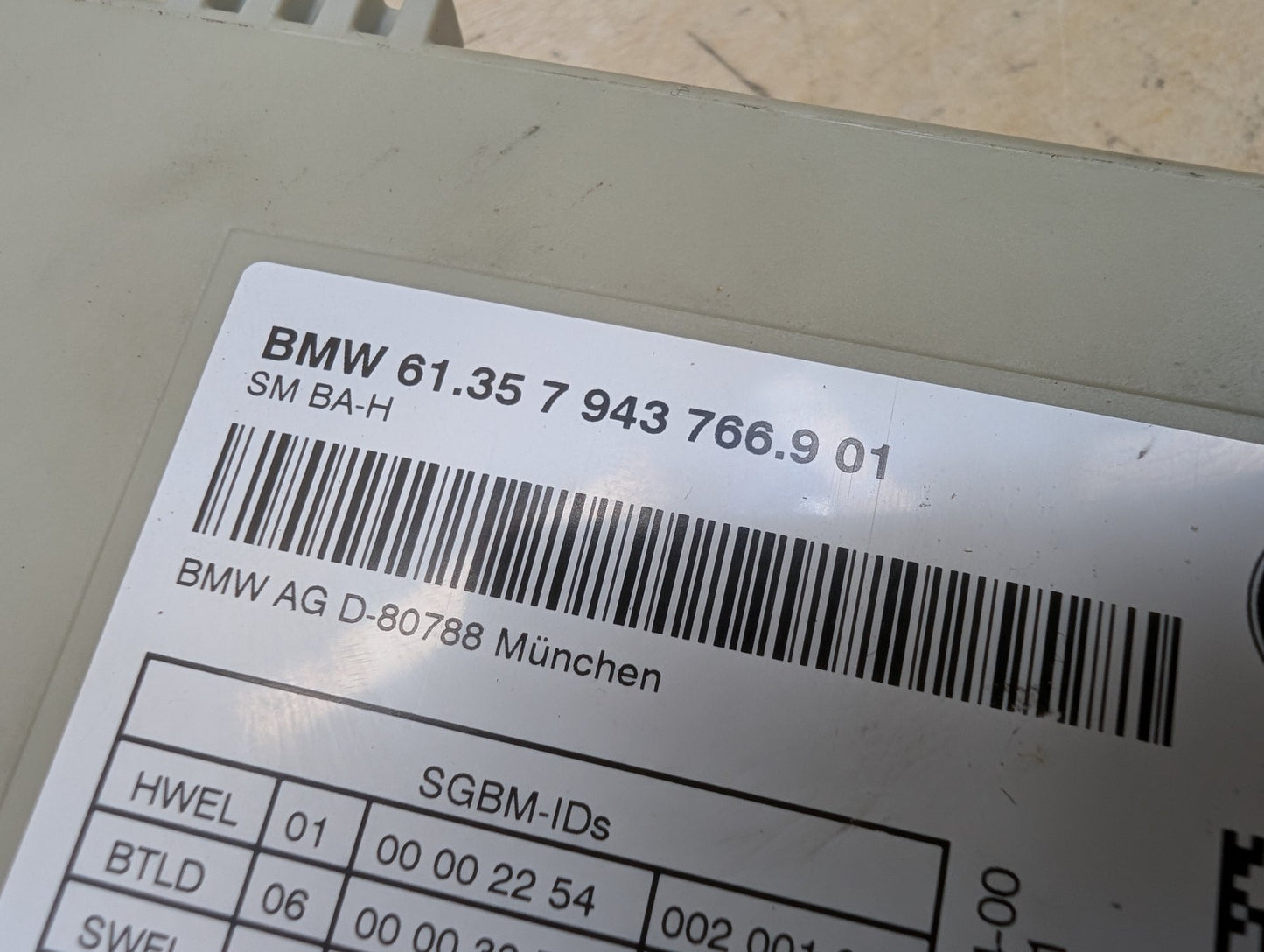 PRE-LCI OEM BMW F90 G01 G12 G30 M5 X3 Front Driver Passenger Seat Memory Module