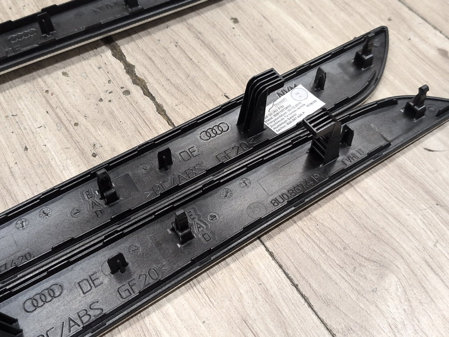 2015-2018 Audi Q3 8U Front Rear Left Right Dash Door Interior Trims SET 8U0867419