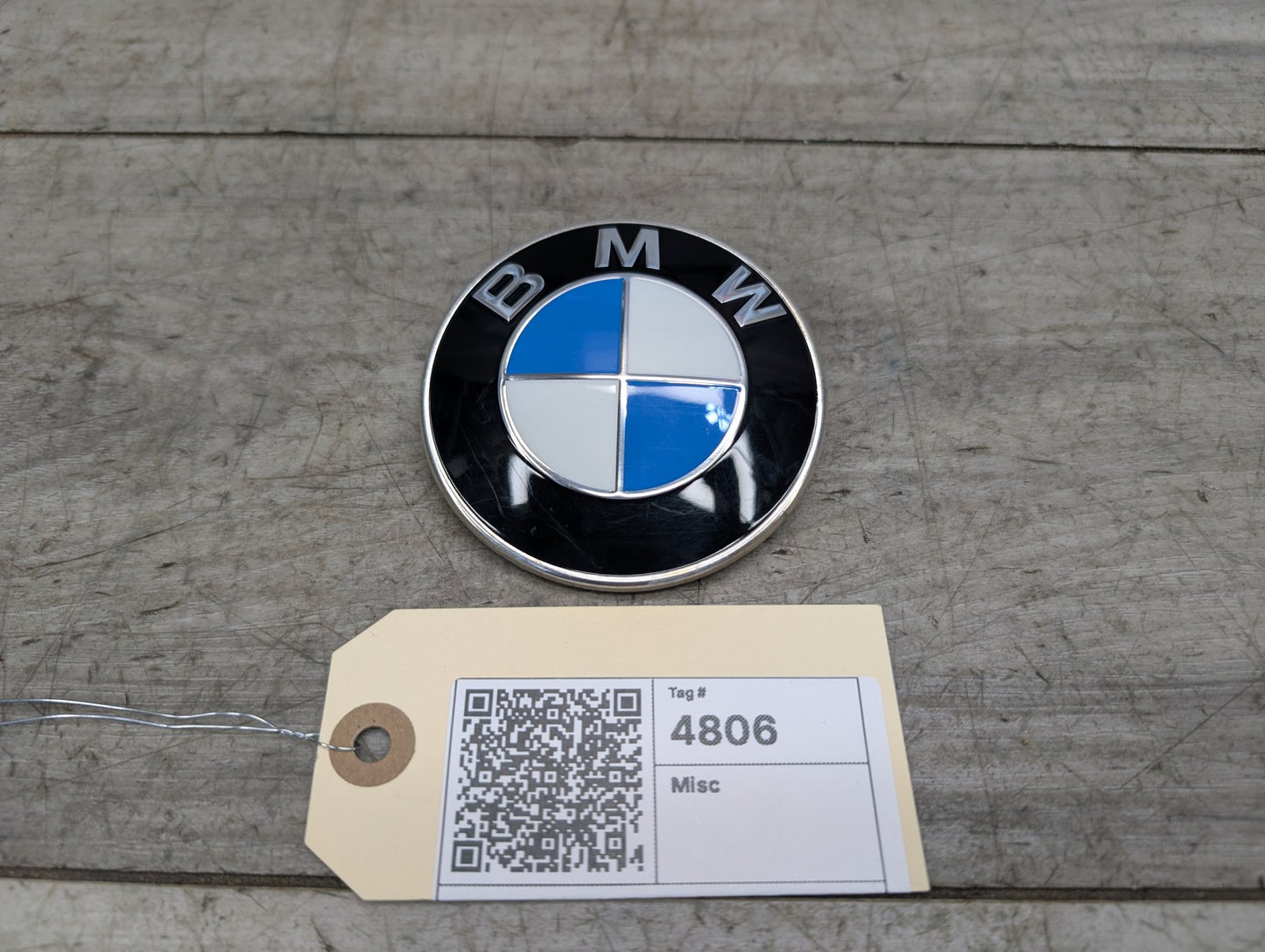 OEM BMW G01 G05 G30 G45 G60 G90 X3 X5 Hood Trunk Emblem Badge Symbol Logo 82mm