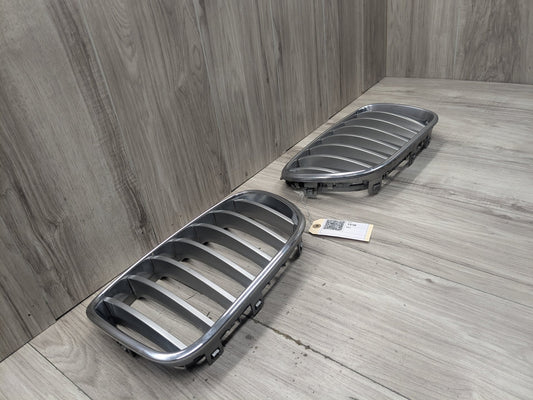 2011 - 2017 BMW X3 F25 Front Left Right Upper Bumper Cover Kidney Grilles SET 7210725 N20B20O0
