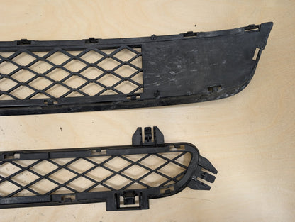 2011-2016 BMW X3 F25 Front Left Right Center Bumper Cover Grilles SET 7210470