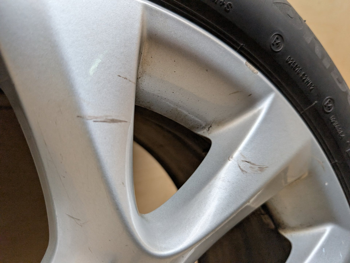 07-13 OEM BMW X5 E70 Wheel Rim 19x9 ET:48 LA Star Spoke Style 334