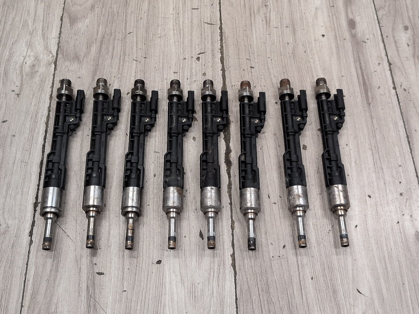 2016-2022 BMW G12 750i N63B44O2 Engine Motor Injector SET 8638255