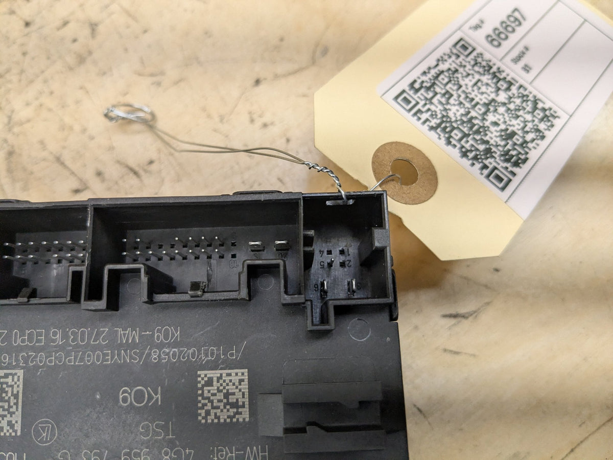 2012-2018 Audi A6 C7 Front Left Driver Door Control Module 4G8959793J OEM