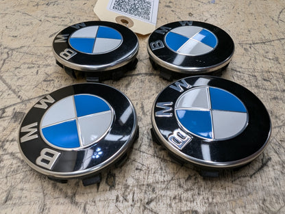 2016-2019 BMW 740i G12 Wheel Rim Hub Center Cap SET 6850834 OEM
