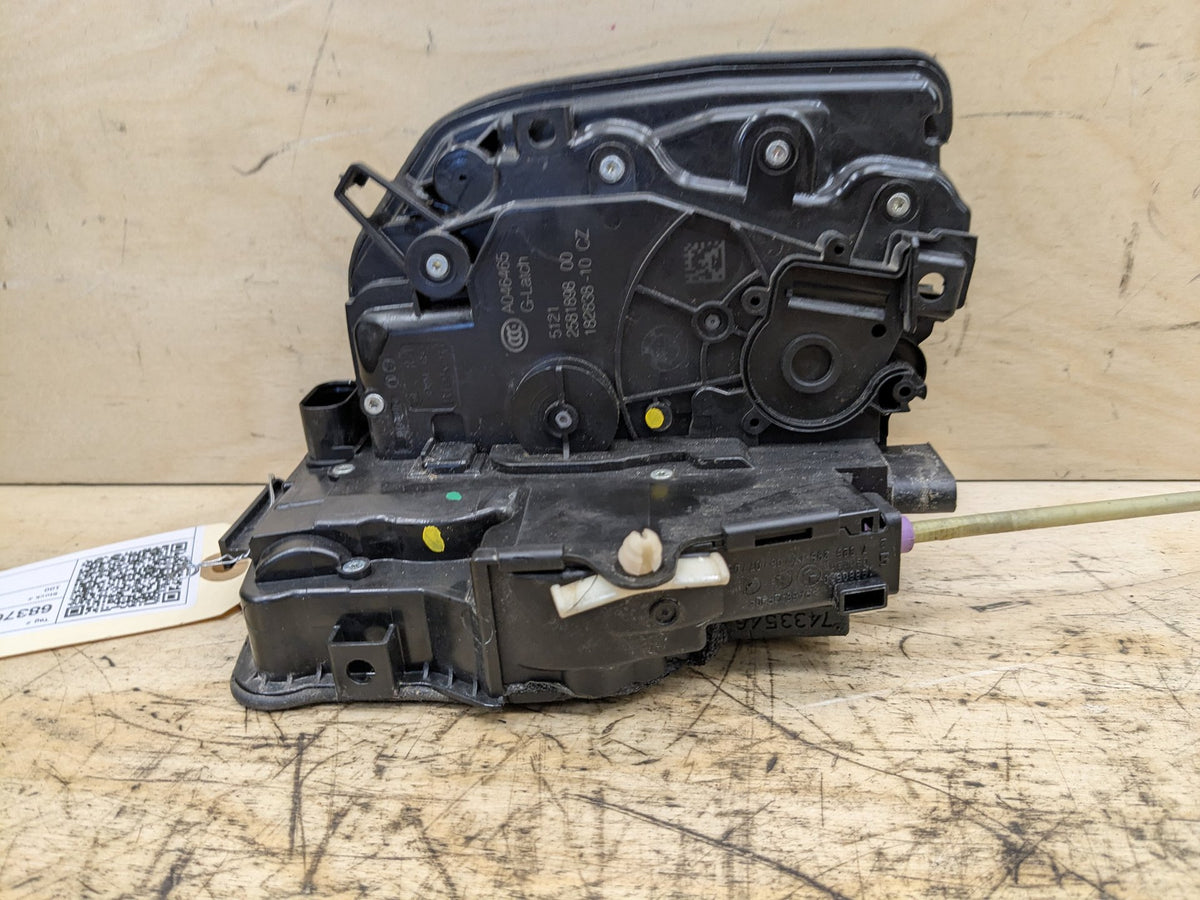 2016-2019 BMW 740Li G12 Rear Right Door Latch Lock Actuator 2581898 OEM