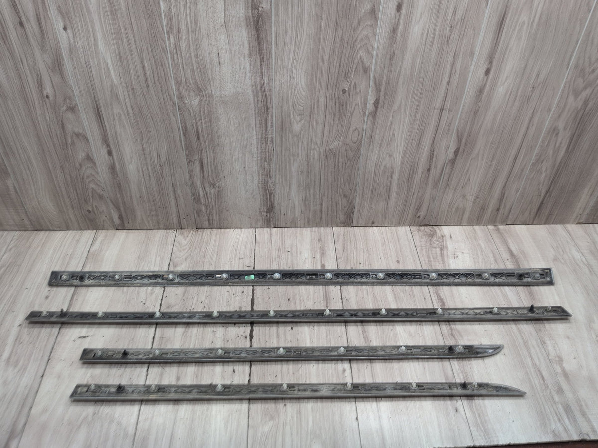 2016-2019 BMW 740Li G12 Door Trim Molding SET 7397867 OEM Left Right Front Rear