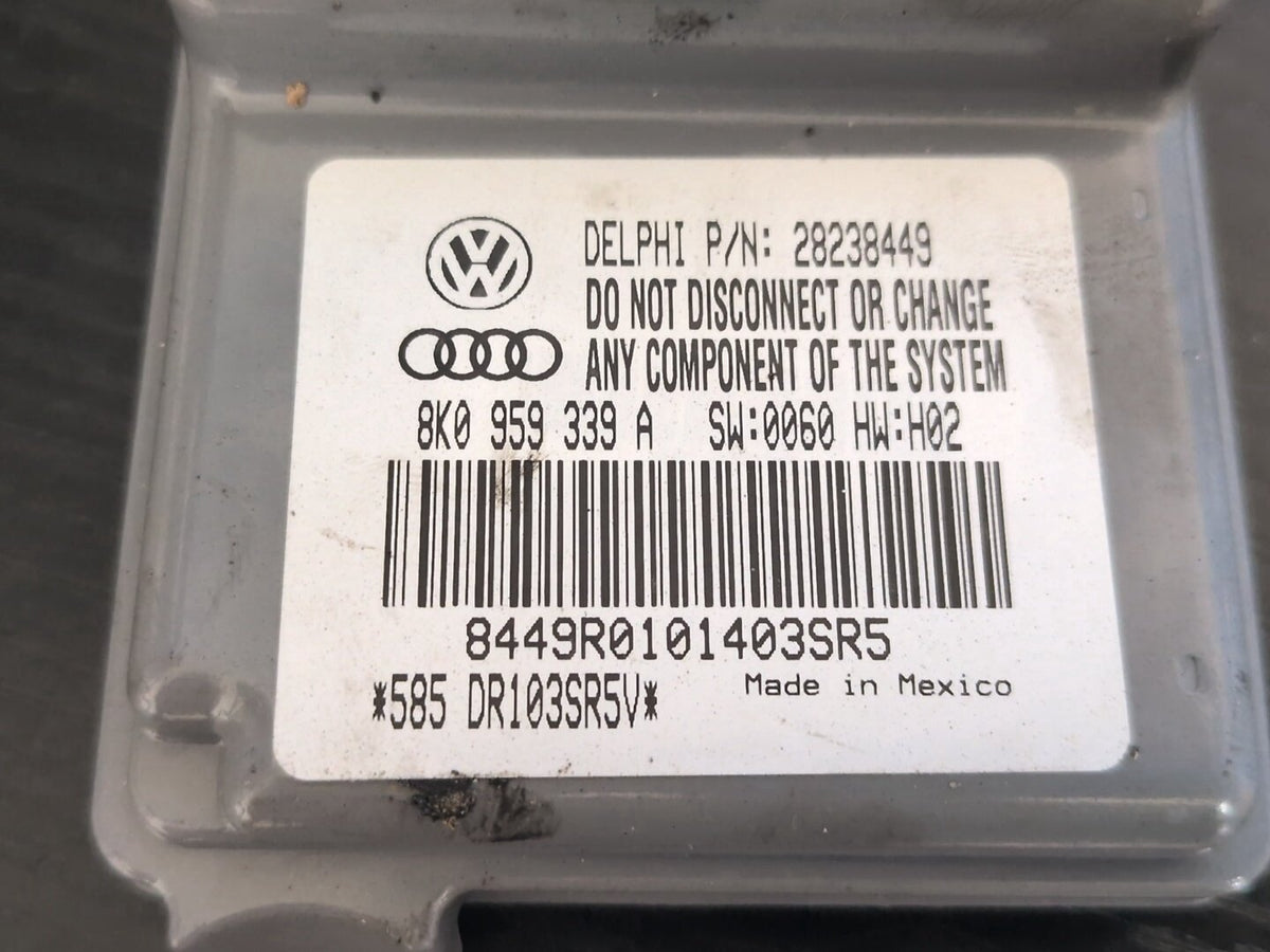 08-17 OEM Audi S5 Front Right Passenger Seat Occupancy Detection Control Module