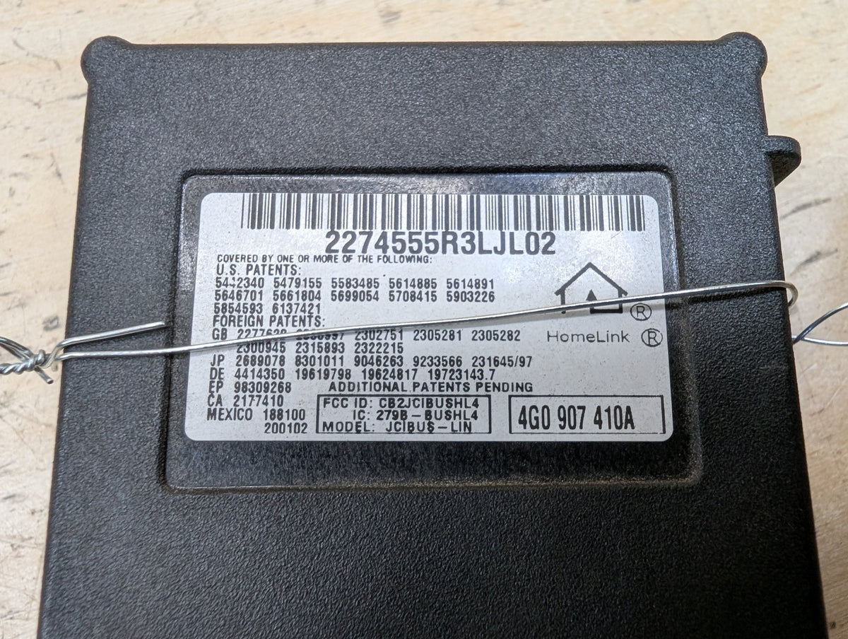OEM Audi A4 A6 A7 Q5 RS5 RS7 S4 S6 S7 S8 SQ5 Homelink Garage Door Opener Module