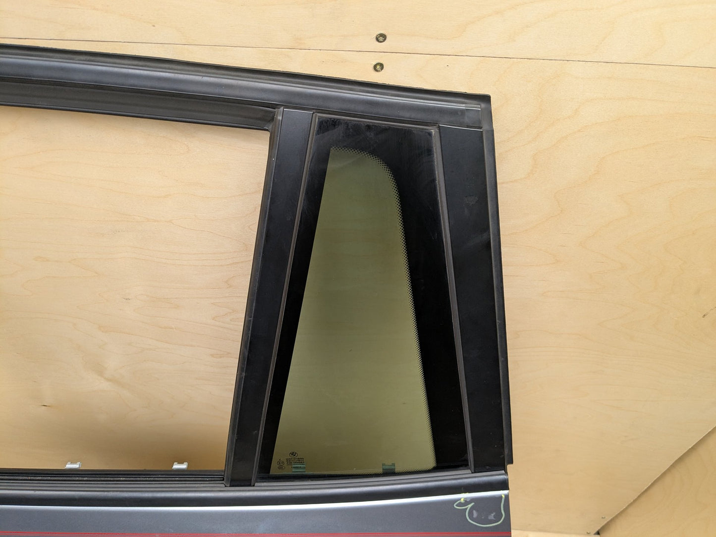2011-2017 BMW X3 F25 Rear Left Driver Door Shell Panel 7238695 N20B20A Grey A52