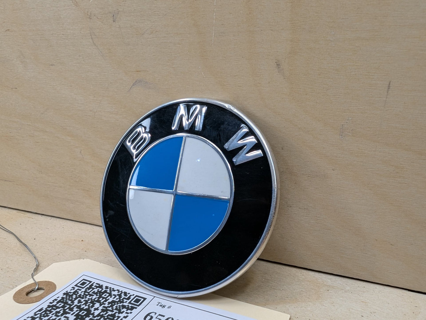 Genuine OEM BMW F39 F90 G20 G30 G80 M3 Bumper Hood Trunk Rear Round Emblem 74mm