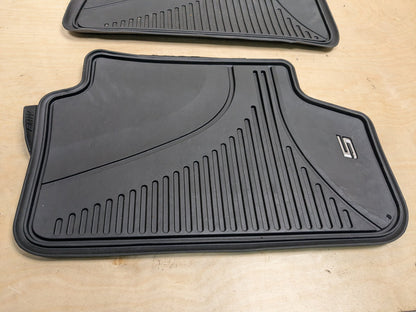 2017-2023 BMW M550i xDrive G30 Front Rear Left Right All Weather Mat Carpet Floor Mats SET 2414219