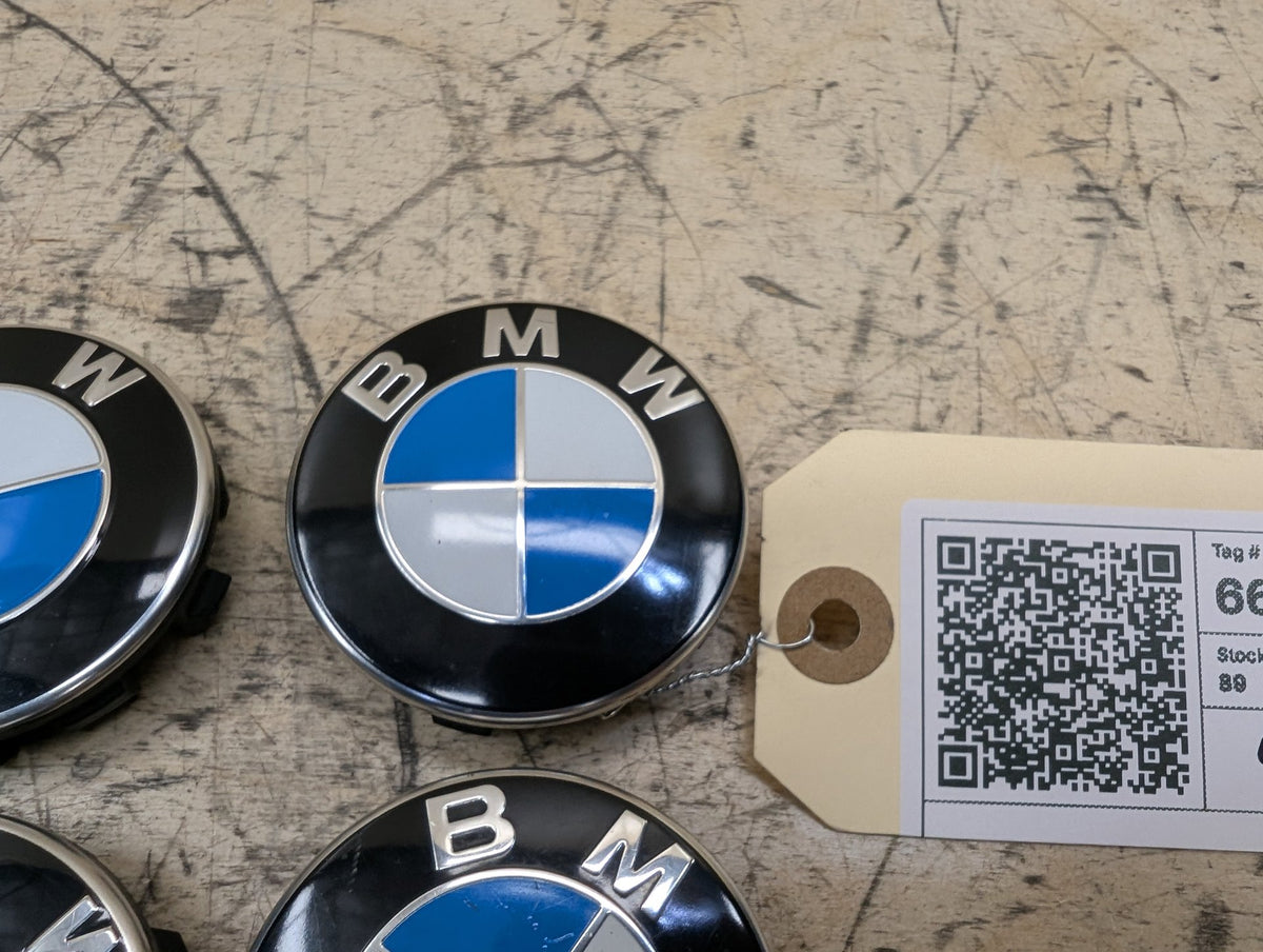 2016-2019 BMW 740i G12 Wheel Rim Hub Center Cap SET 6850834 OEM