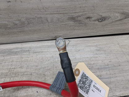 06-13 OEM BMW E88 E90 E92 M3 335 Battery Plus Pole Terminal Positive Red Cable