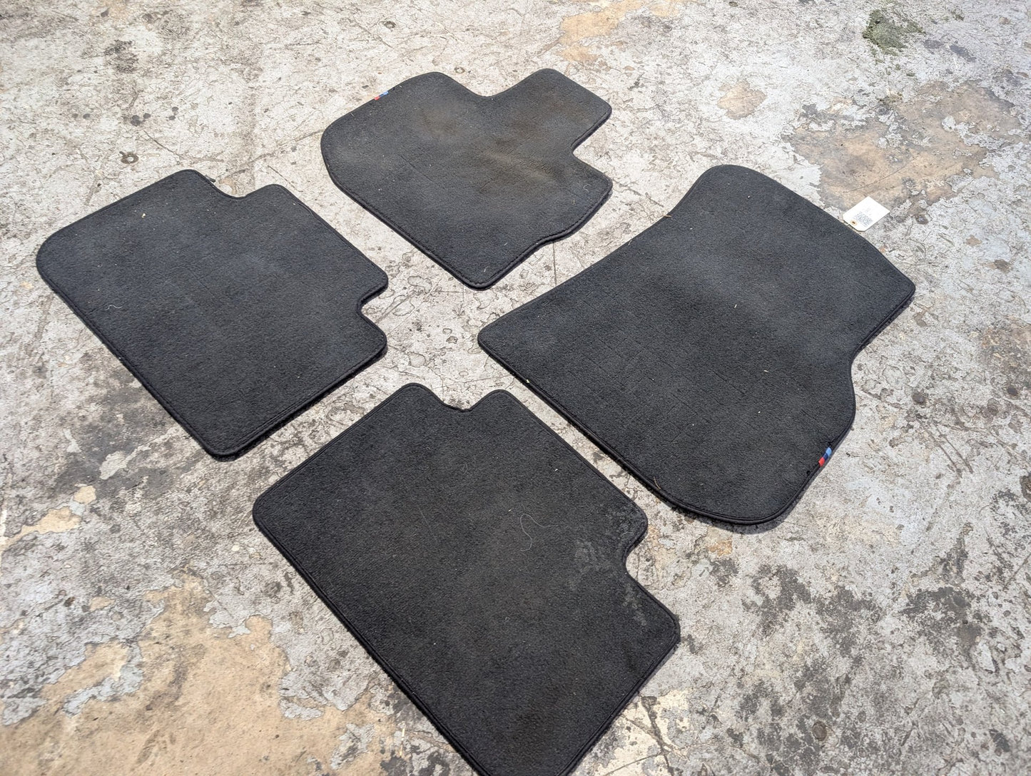 18-21 OEM BMW G01 F97 X3 X3M M Front Rear Carpet Floor Mats Black SET