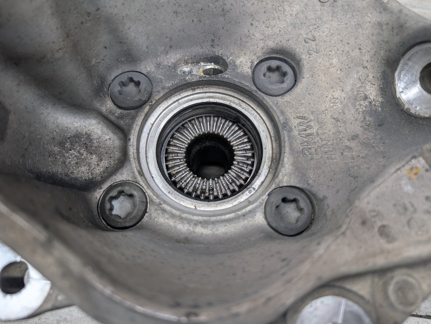 2014-2019 BMW F34 3 Series Front Left Driver Spindle Hub Carrier Knuckle OEM