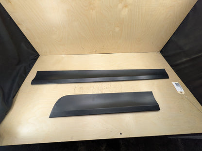 2011-2016 BMW X3 F25 Left Driver Side Skirt Rocker Panel Mouldings Front Rear SET