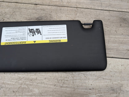 19-24 OEM BMW G20 G80 330 M340 M3 Right Passenger Side Interior Sun Visor Black