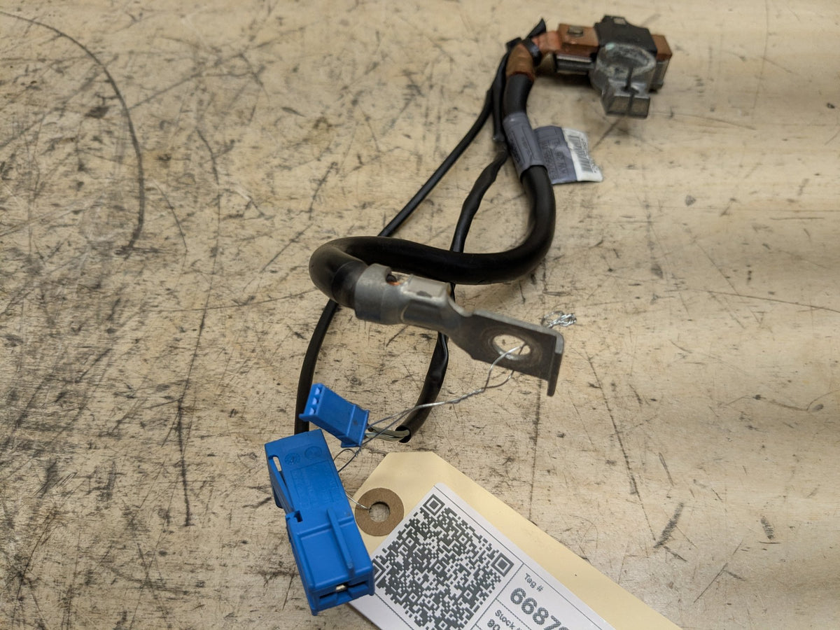 2007-2013 BMW 335i E92 Battery Negative IBS Wire Cable 6970685 OEM