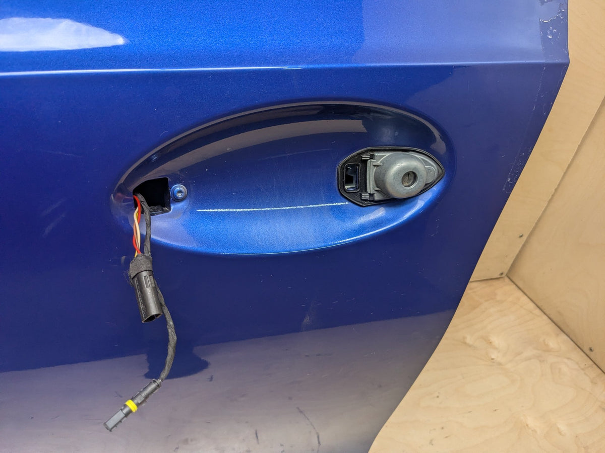 19-26 OEM BMW G20 G80 330 M340 M3 FRONT Left Driver Door Shell Panel Blue C31