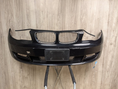 2008-2013 BMW 128i 135i E82 E88 BASE Front Bumper Cover Black SCHWARZ II (668)
