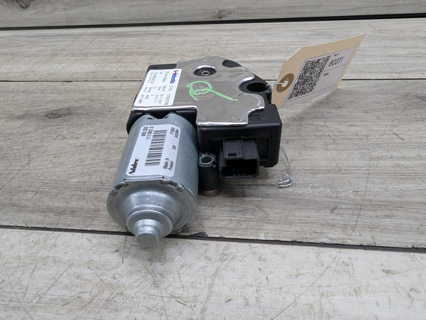 2017-2023 BMW 530i G30 Sunroof Sun Roof Glass Motor 7316535