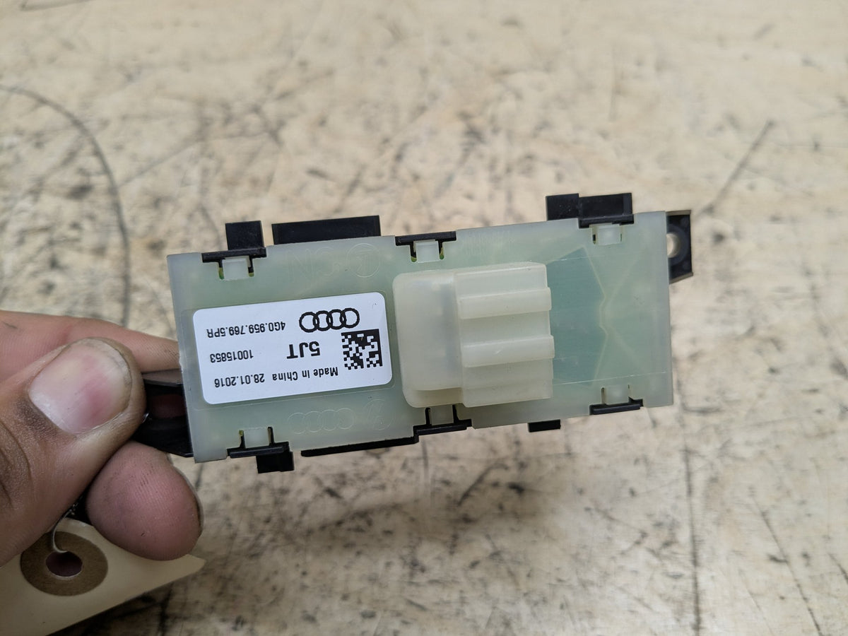 2012-2018 Audi A6 C7 Front Left Driver Seat Memory Switch 4G0959769 OEM