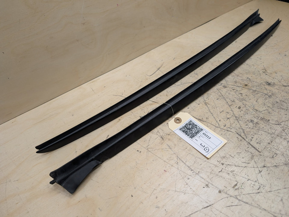 2019-2026 BMW M340i G20 Windshield Drip Trim Molding SET 7427873 OEM