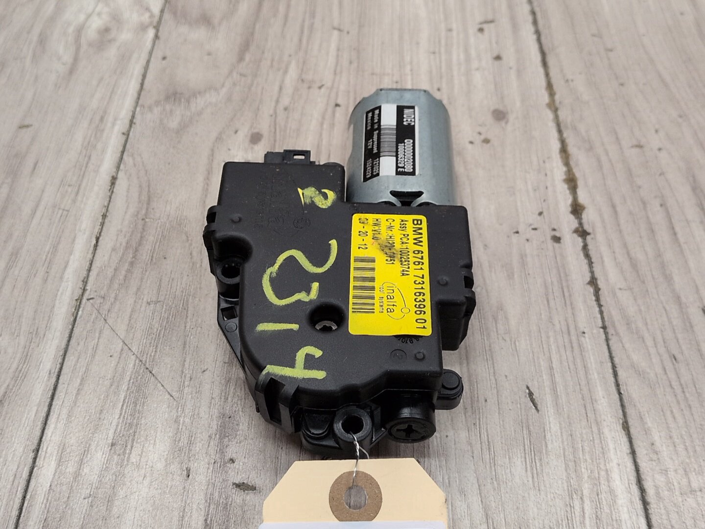 OEM BMW MINI E84 F15 F25 F54 F55 F56 F60 Panoramic Sunroof Drive Motor Actuator