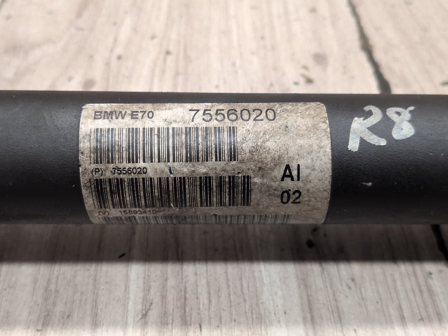 07-11 OEM BMW E70 E71 X5 X6 Front Driveshaft Axle Drive Shaft Assembly PRE LCI